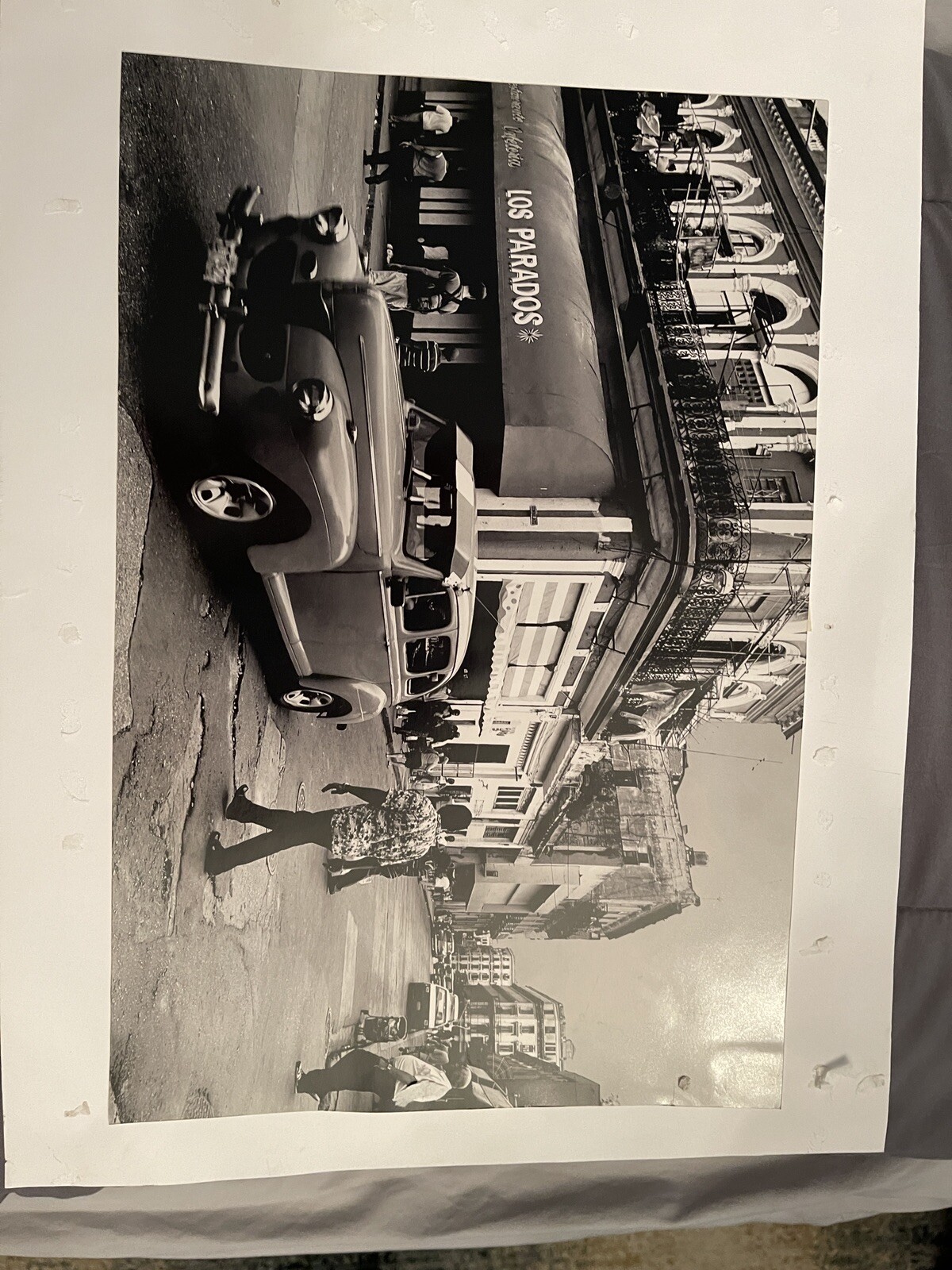 Original Cuban Black and White Art Photograph