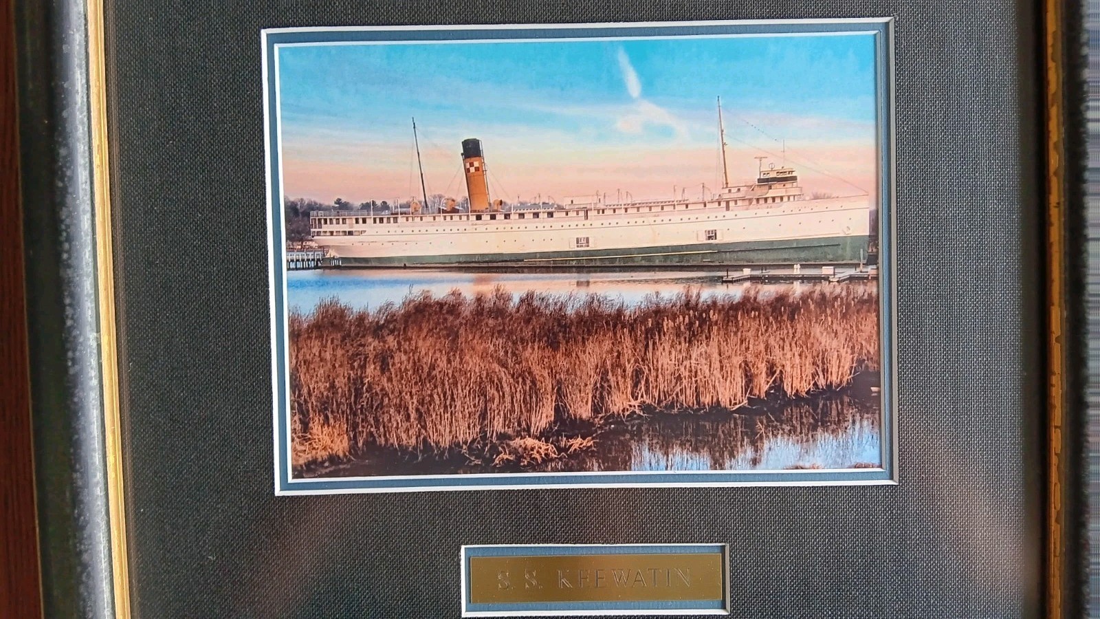 SHIP SS KEEWATIN PHOTOS IN 18″ X 23″ FRAME