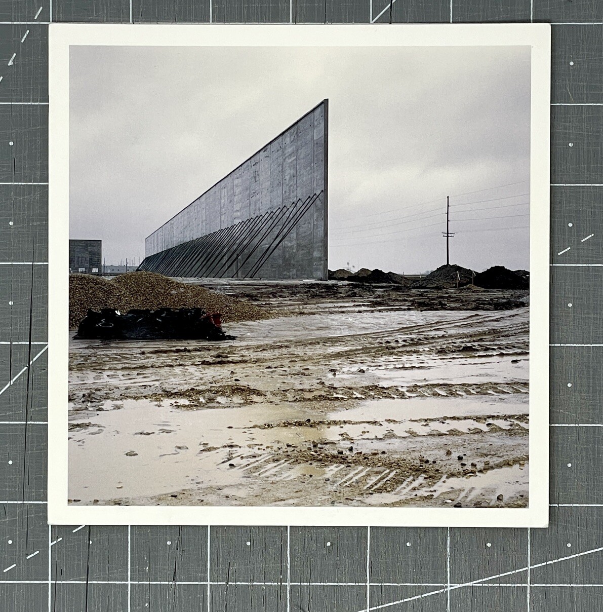 Jeff Brouws (b. 1955) Art Show Announcement Card 2006 – Approaching Nowhere