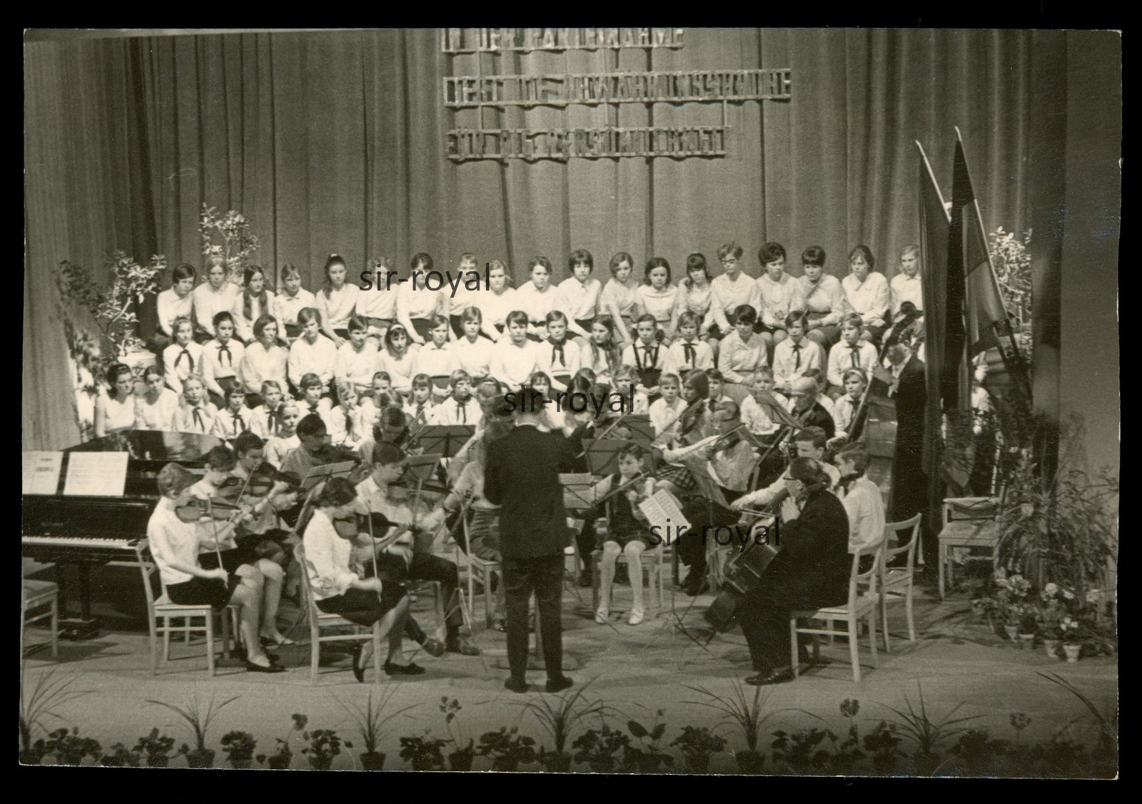 GDR Youth Orchestra 1970 Photo 14x10cm