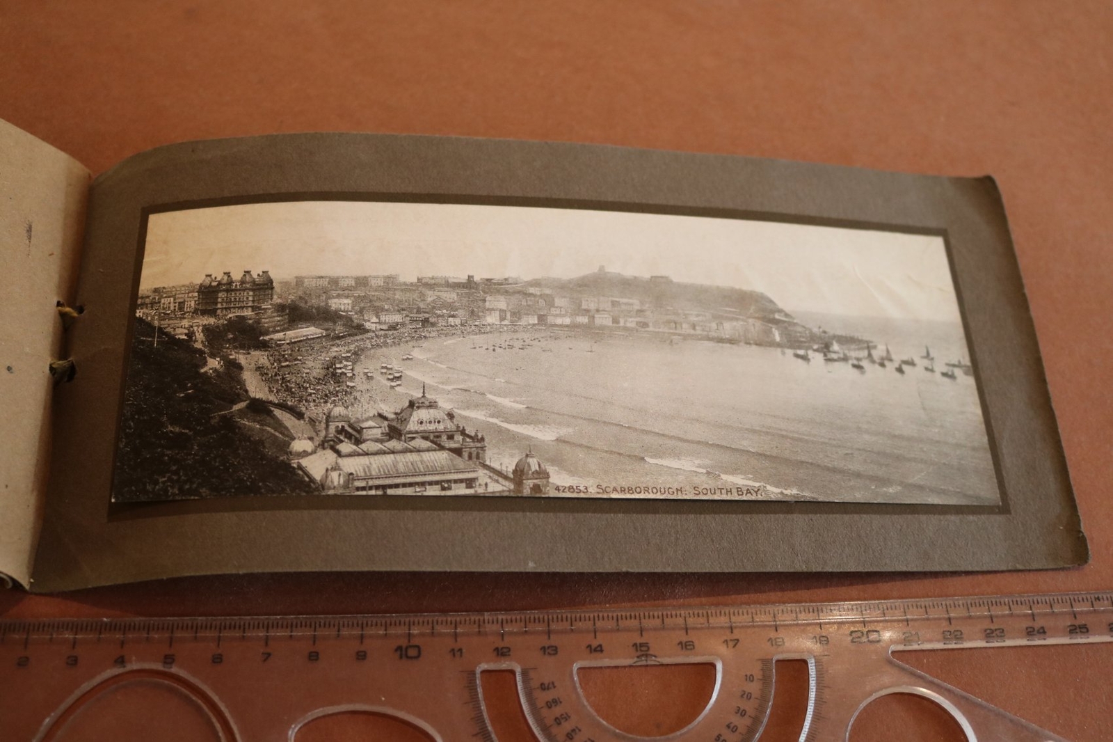 Very Old Souvenir Booklet with Six Photos – Scarborough 1880 -1910??? England