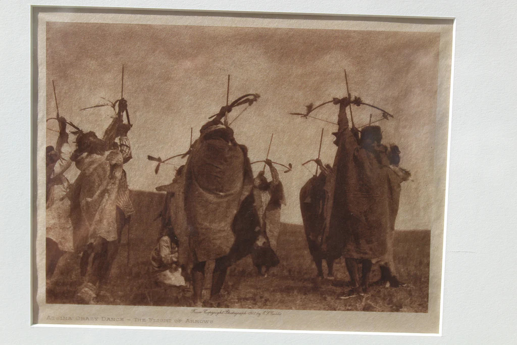 ATSINA CRAZY DANCE – THE FLIGHT OF ARROWS – By Curtis, Edward S Print – SALE !!