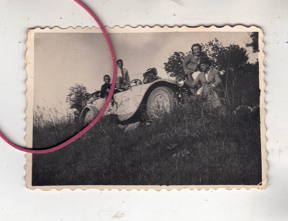 PHOTO PHOTO CAR AUTOMOBILES DONNET ZEDEL TYPE 16 DECAPOTABLE 1926
