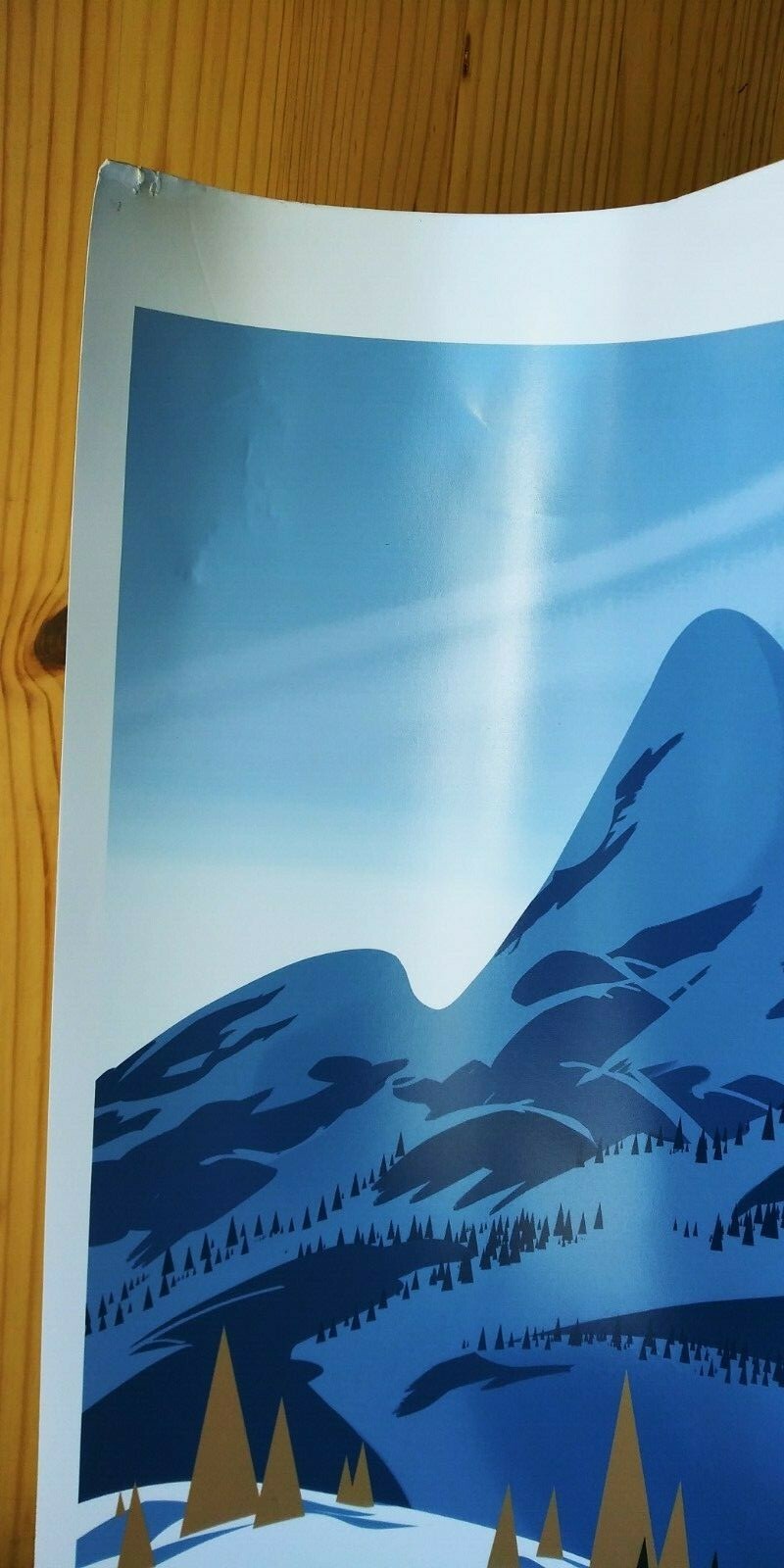 TY CARTER “WASATCH ROCKIES” FUJICOLOR CRYSTAL ARCHIVE ART PRINT.