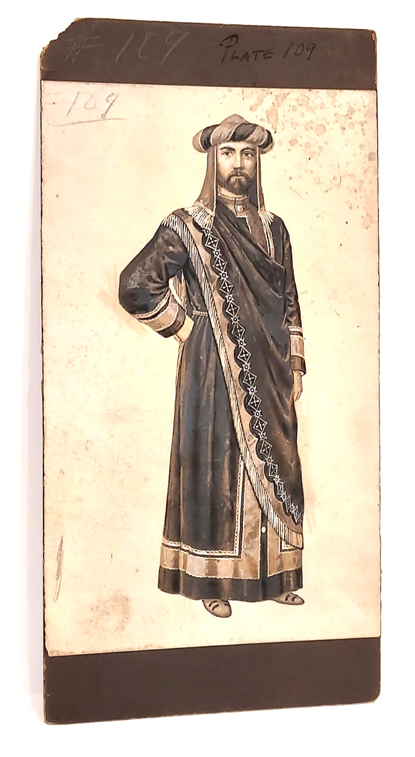1900–1915 Gage Printing Co. Plate 109 Theatrical Costume Reference illustration
