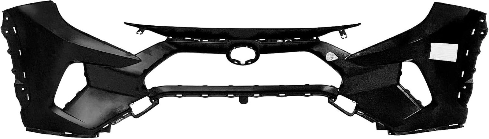 Compatible with Front Bumper Cover 2019-2024 Toyota RAV4 Hybrid LE XLE XSE. W/To