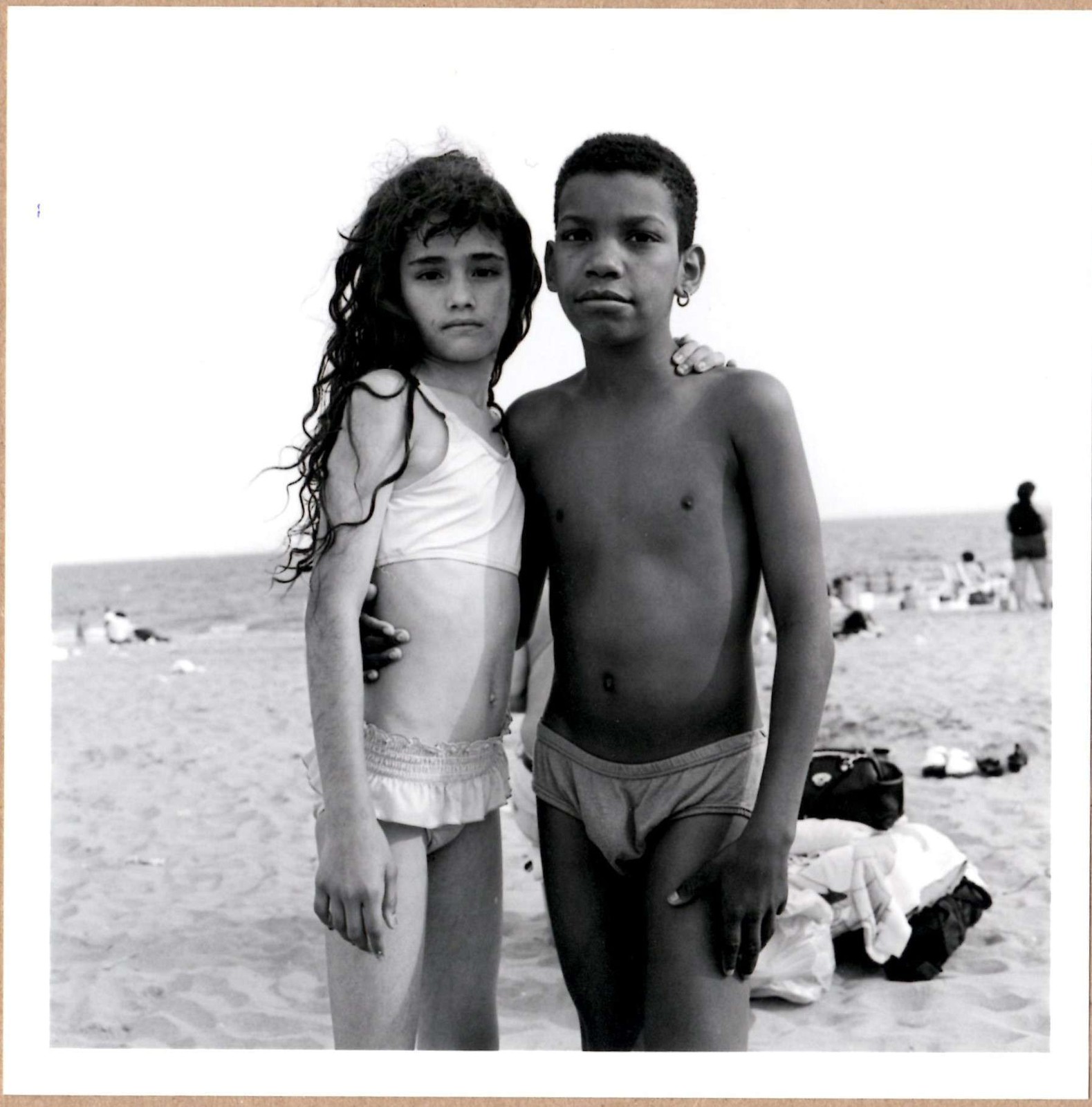 SIGNED ALESSANDRA SANGUINETTI THE COUPLE BROOKLYN 1992 LTD 6 x 6 MAGNUM ARCHIVAL
