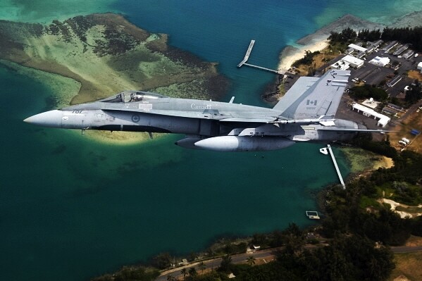 New Photo: Canadian McDonnell Douglas CF-18 Hornet at Pearl Harbor – 6 Sizes!