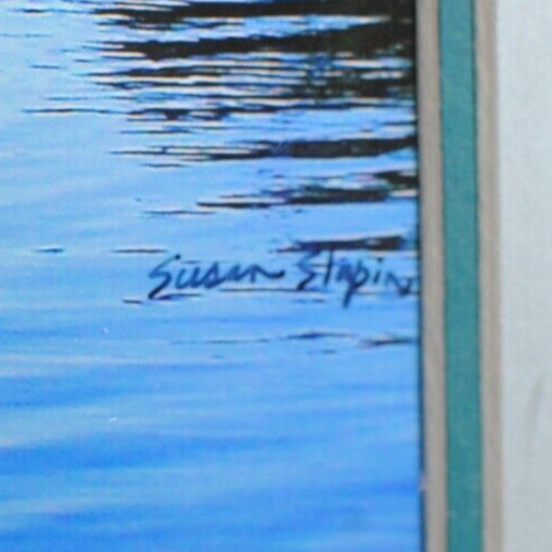 Framed & Matted Photo by Susan Slapin Signed Print 13″ by 17″