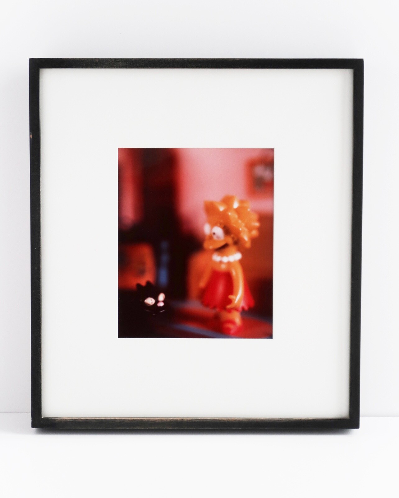 David Levinthal Original Signed Art Photograph Rare Lisa Simpson and Cat
