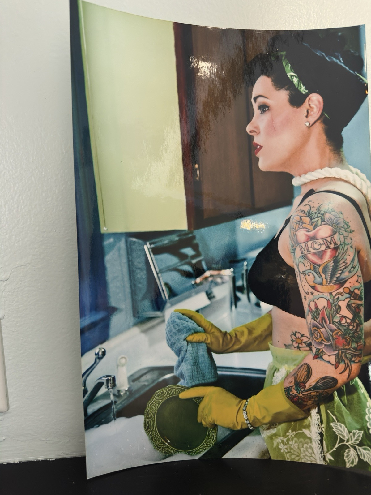 Owen Layne – Retro Original Photograph placed In 8X12 Frame. Signed By Artist