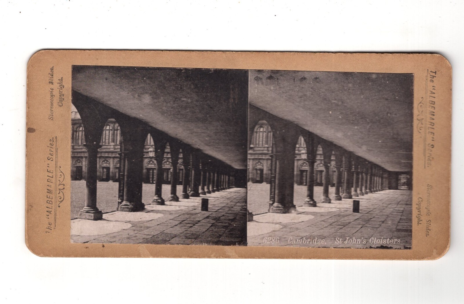 Stereoscopy Cambridge / St Johns Cloisters / England