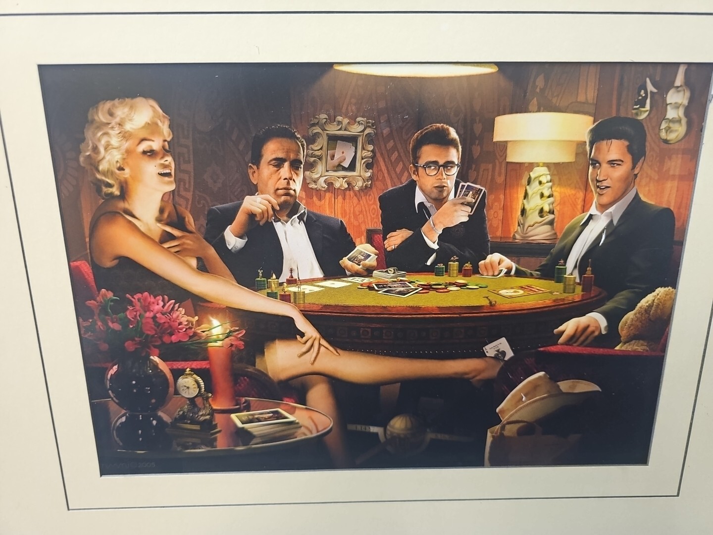 Celebrity Photo Marilyn Monroe Elvis James Dean Humphrey Bogart In Hollywood