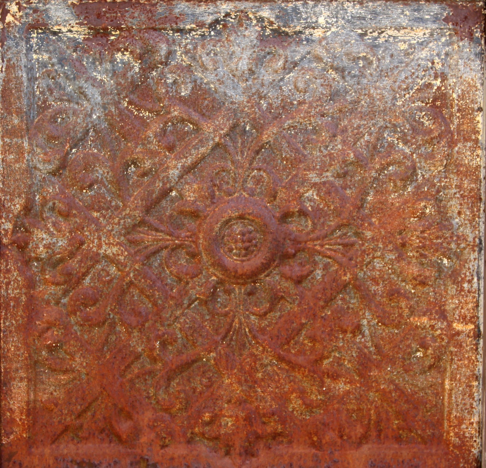 Set of THREE – Abstract Tin Metal Rusted Reclaimed Wood, Fine Art Photography