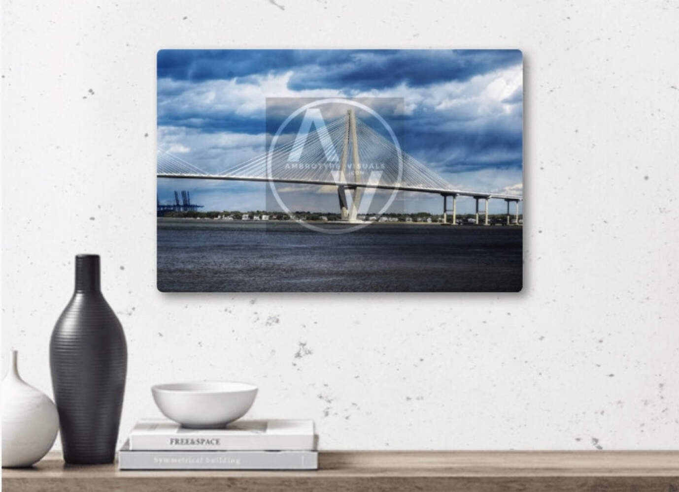 “Blue Span” Landscape Wall Art & Prints