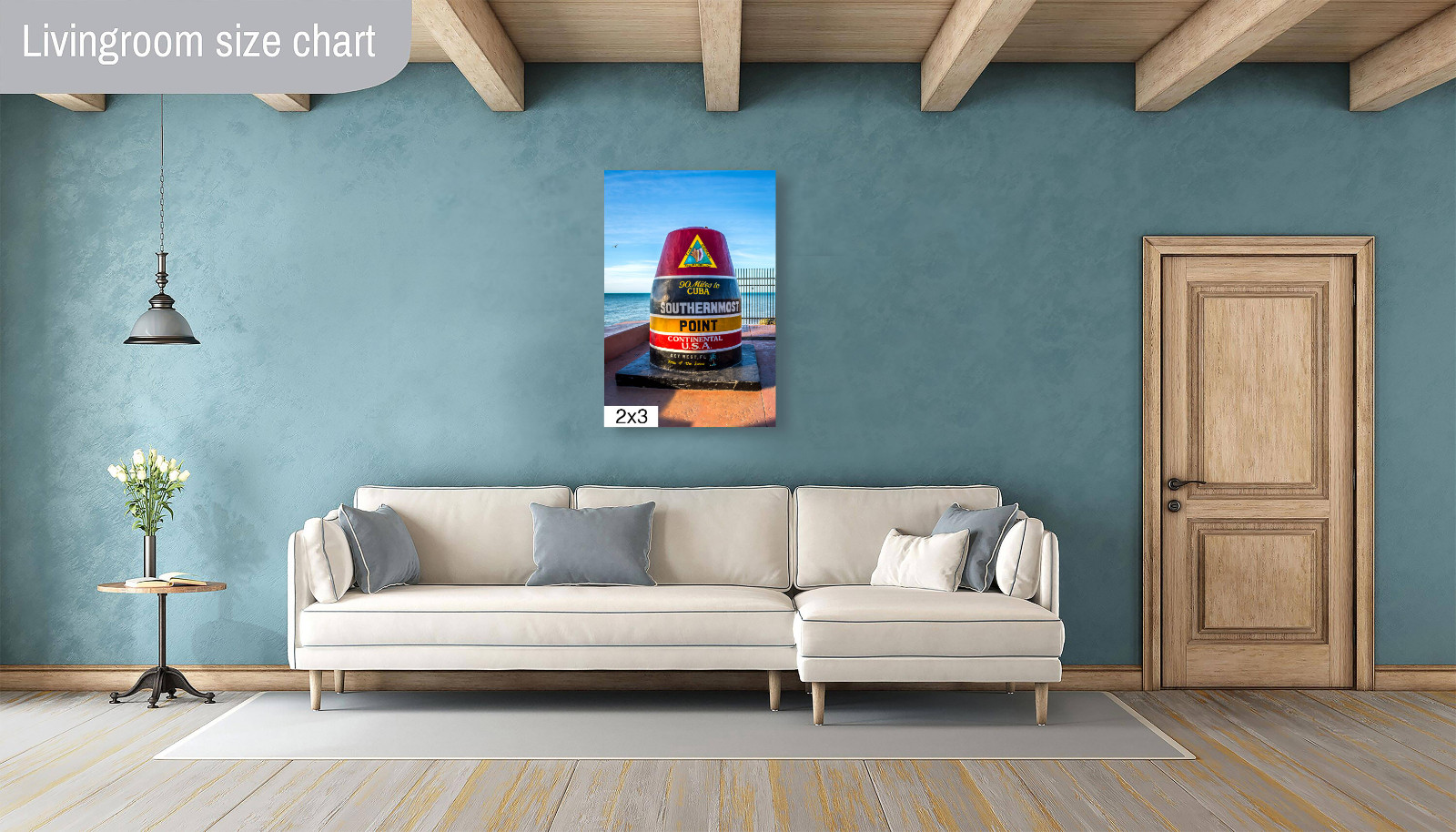 Boundary of Bliss, Southernmost Point Key West Florida Photography Print