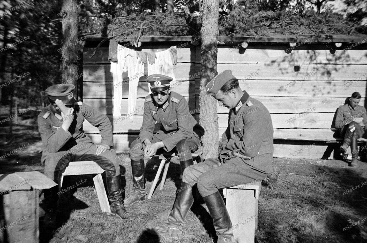 Negative-Tarutino-Kaluga-Russia-Inf.-Reg.253-Wehrmacht-Officers-WW2-413