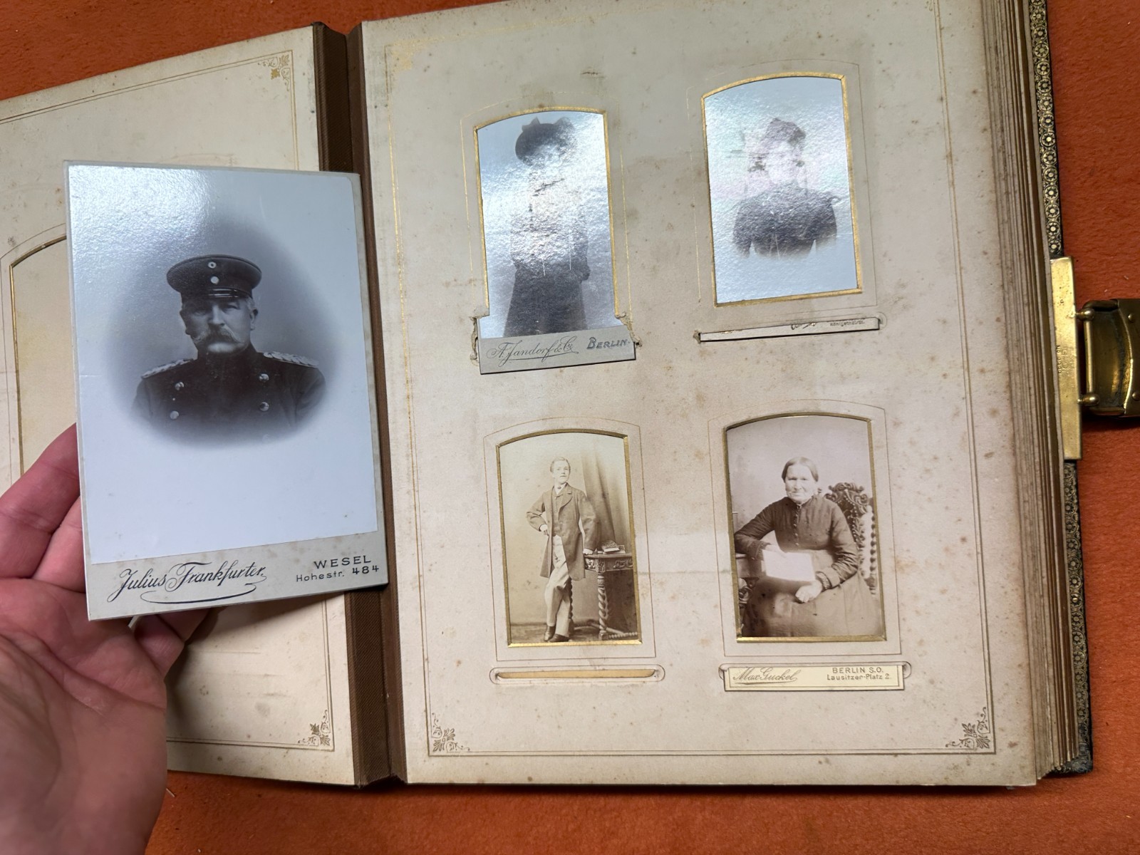 Old Photo Album CAB, Magnificent Album Salon Album TE210925/543