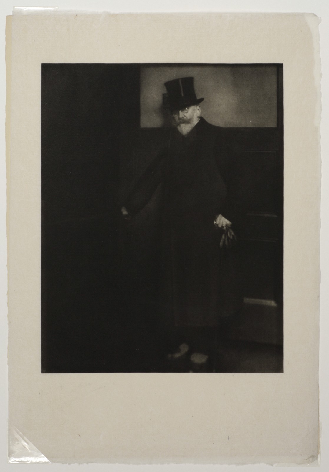 Edward Steichen “William Merritt Chase” photogravure portrait from Camera Work