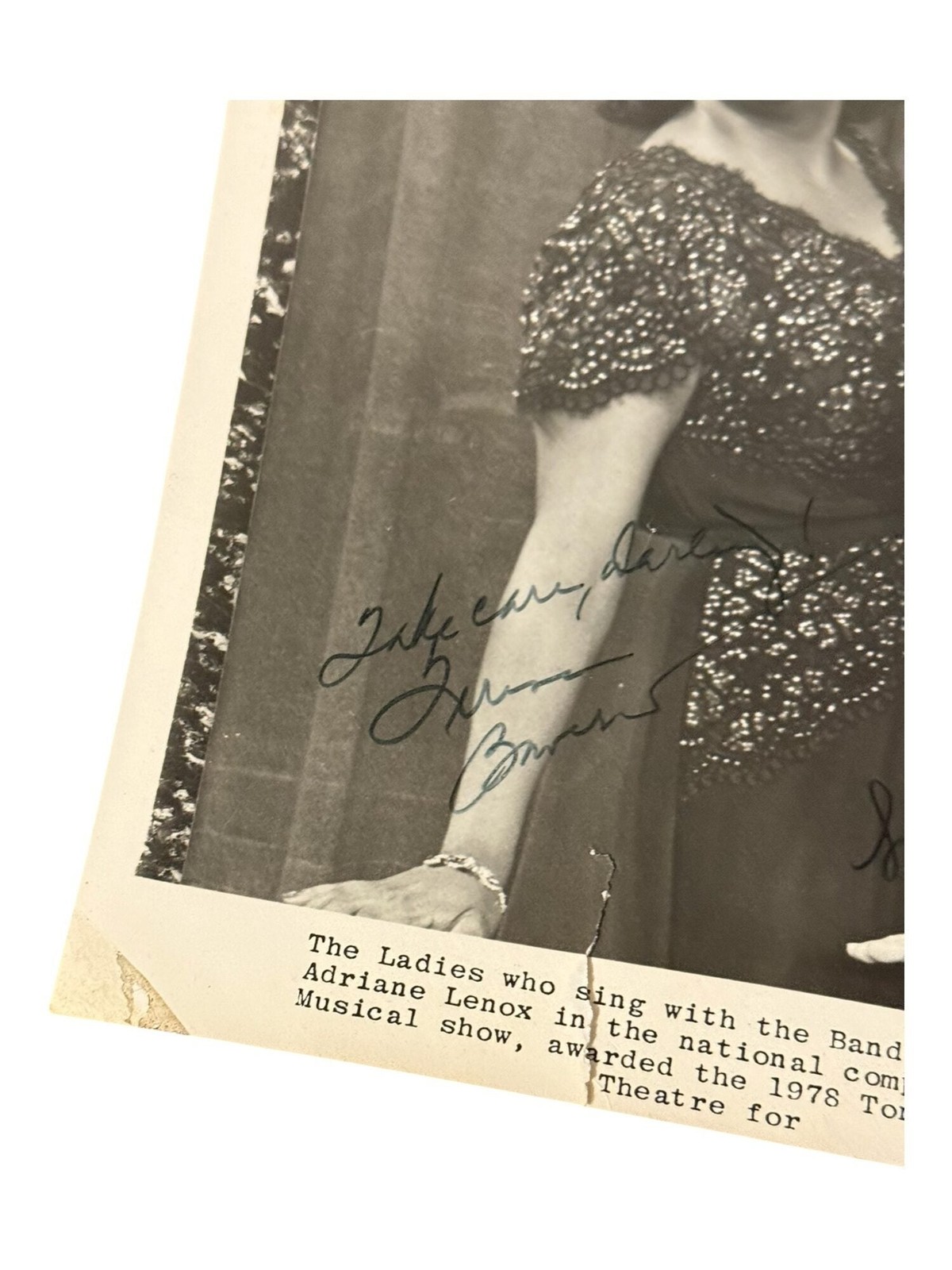 Broadway, Fats Waller / Two Signed Publicity Photos for Ain’t Misbehavin’ 1978