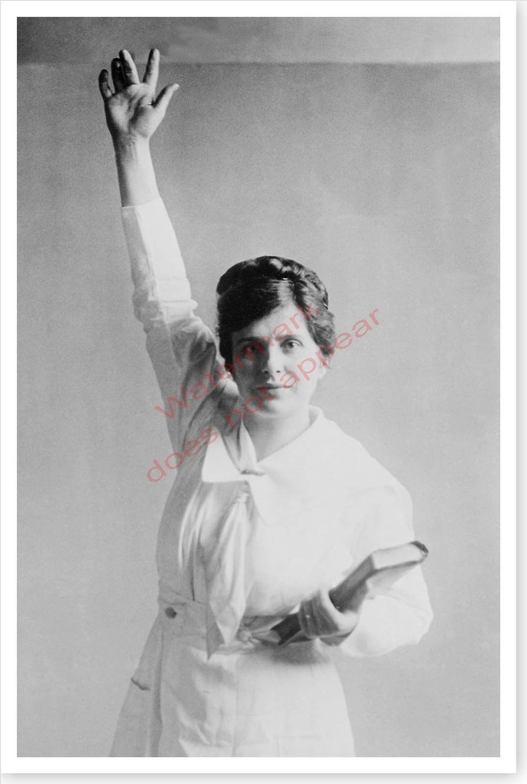 Evangelist Aimee Semple McPherson Candid Silver Halide Photo
