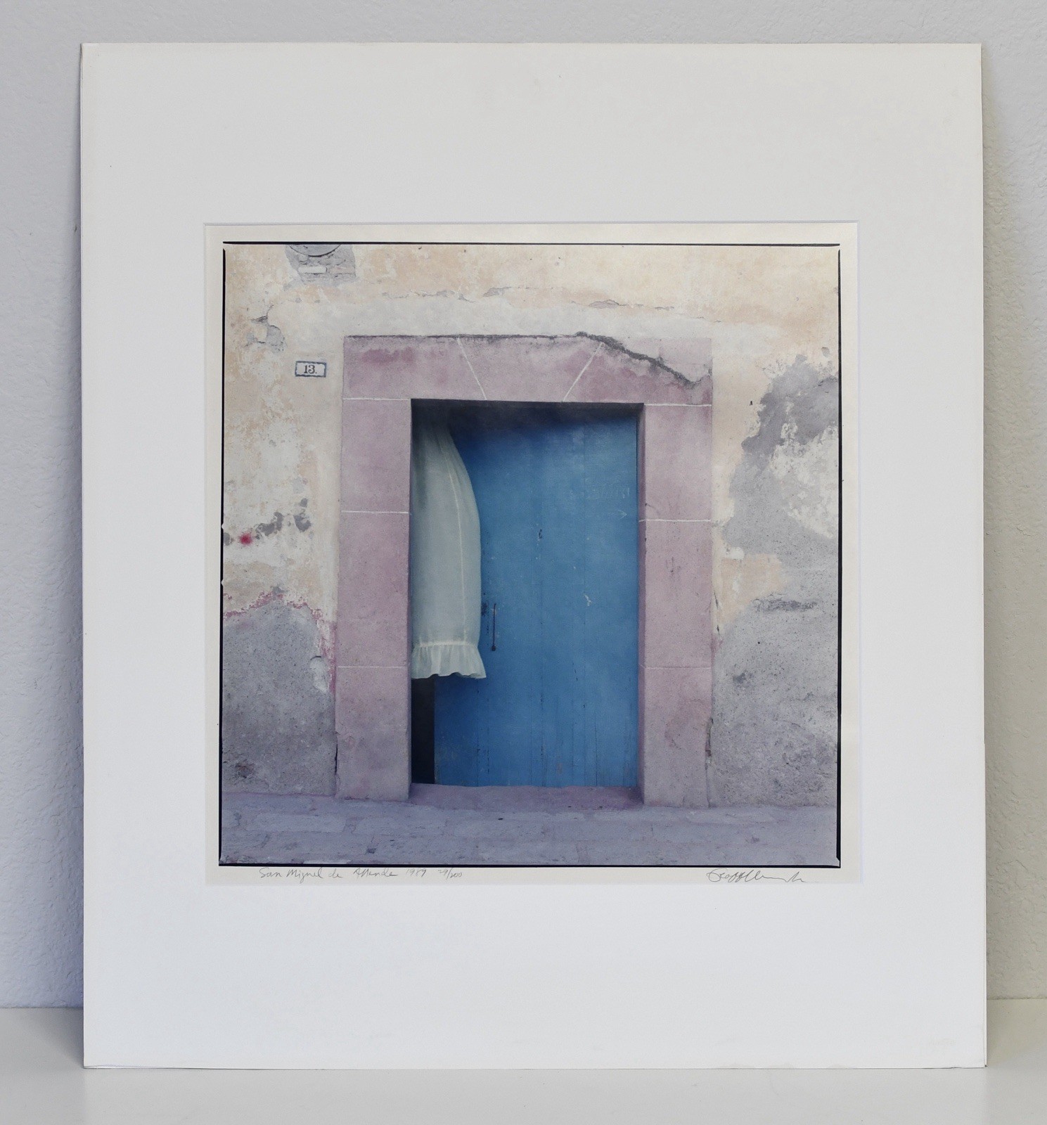 Geoff Winningham Photograph San Miguel de Allende Mexico Signed #29/200