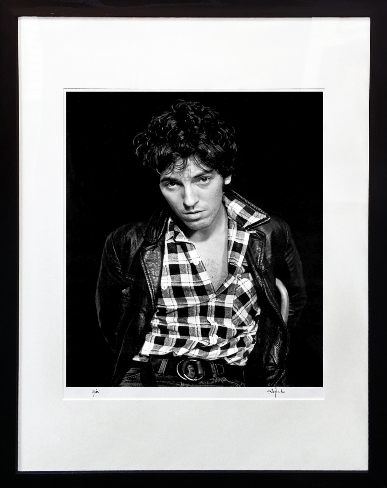 Frank Stefanko “Bruce Springsteen, Bound (1978)” | Signed Archival Print 52×39″