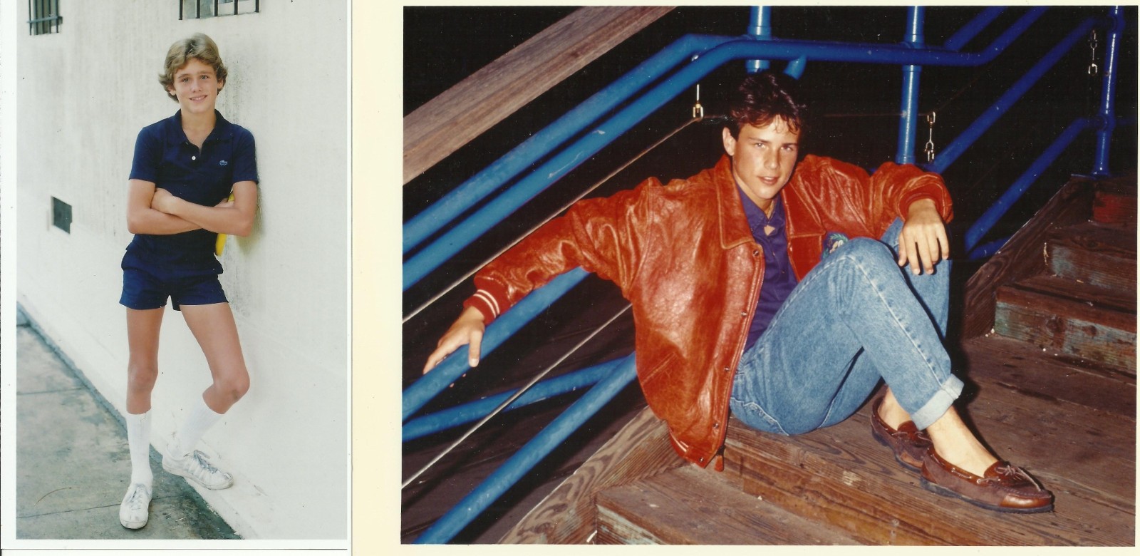 Original Vintage 1980s unknown TEEN actor models 8×10 and 5×7 EXCELLENT