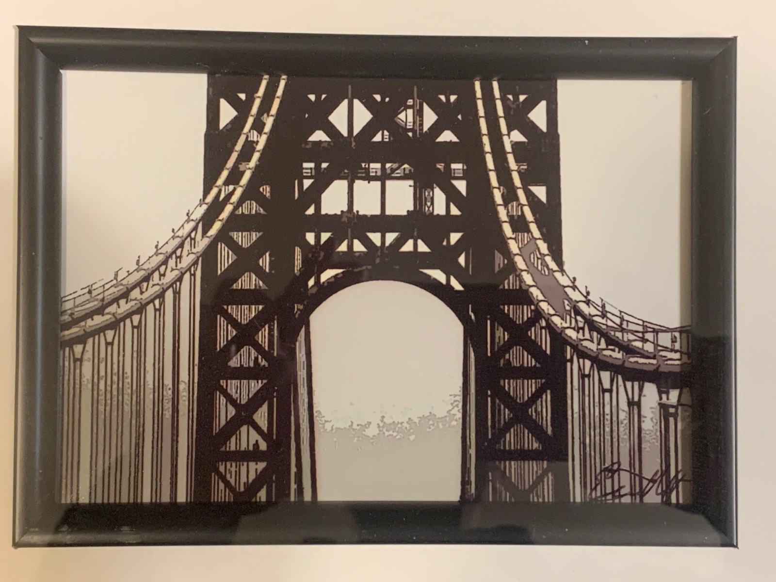 George Washington Bridge — Signed Architectural Photograph by Eric Heifetz