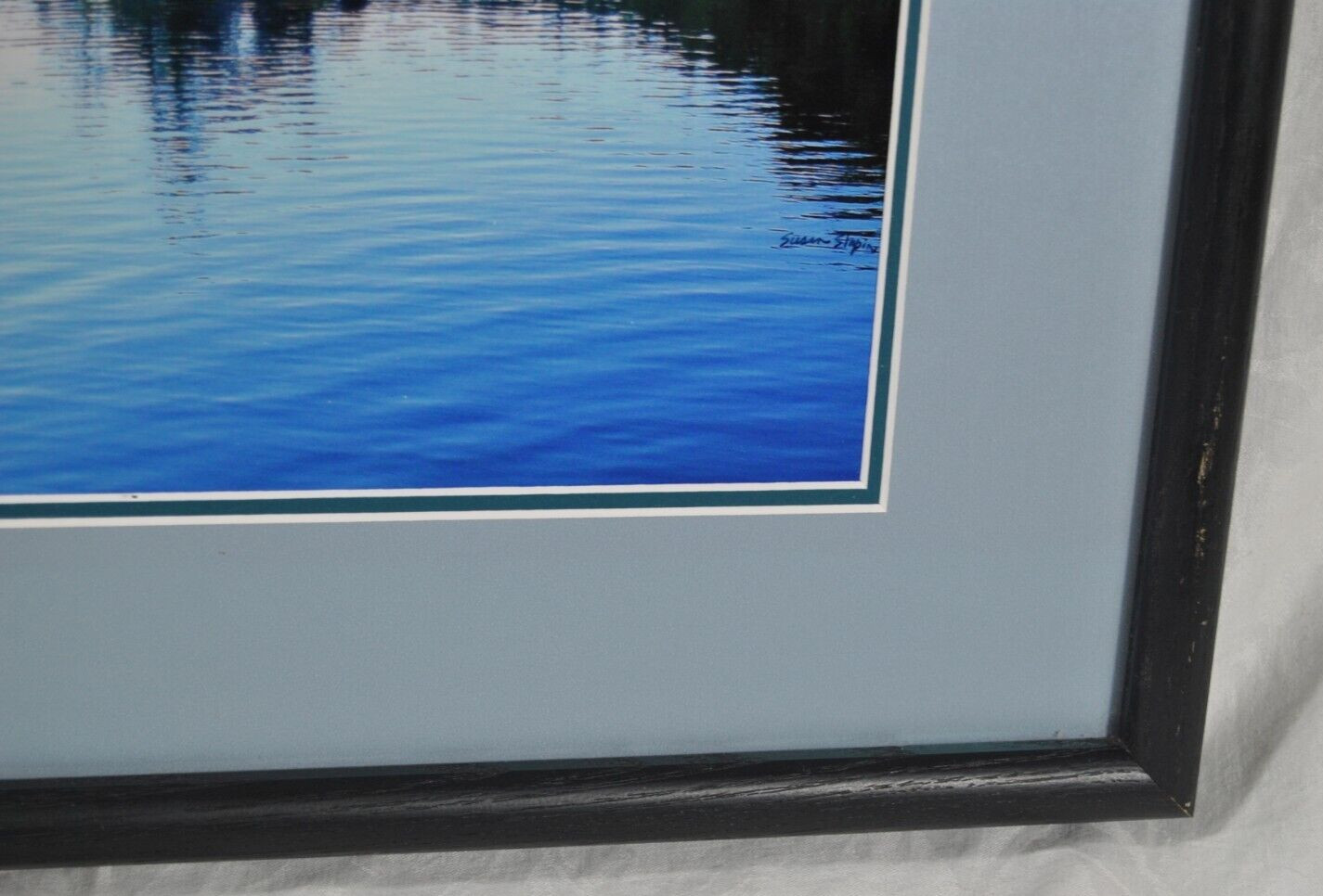 Framed & Matted Photo by Susan Slapin Signed Print 13″ by 17″