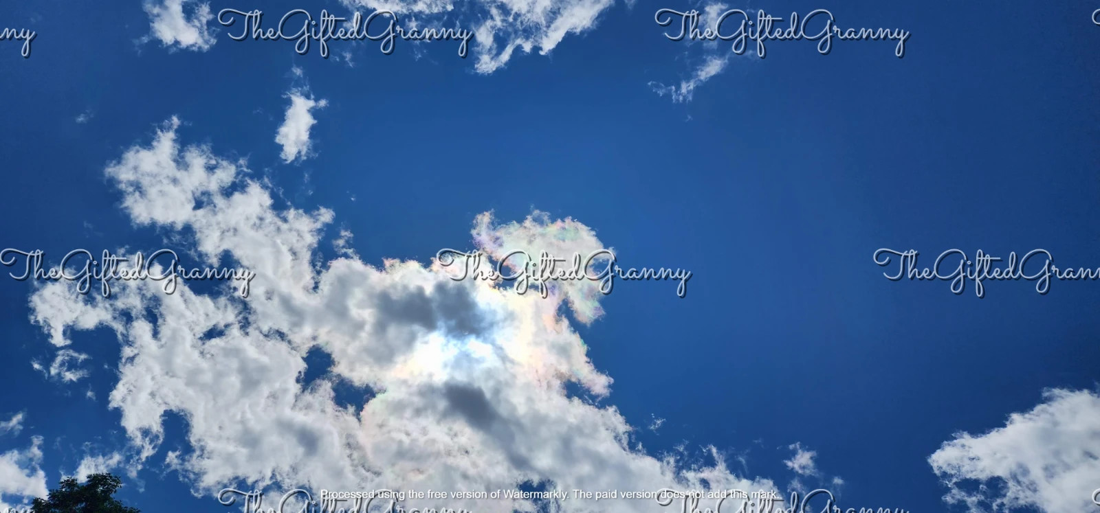 Digital Image Picture Photo Wallpaper Background Sky Sun Dog Clouds Rainbow