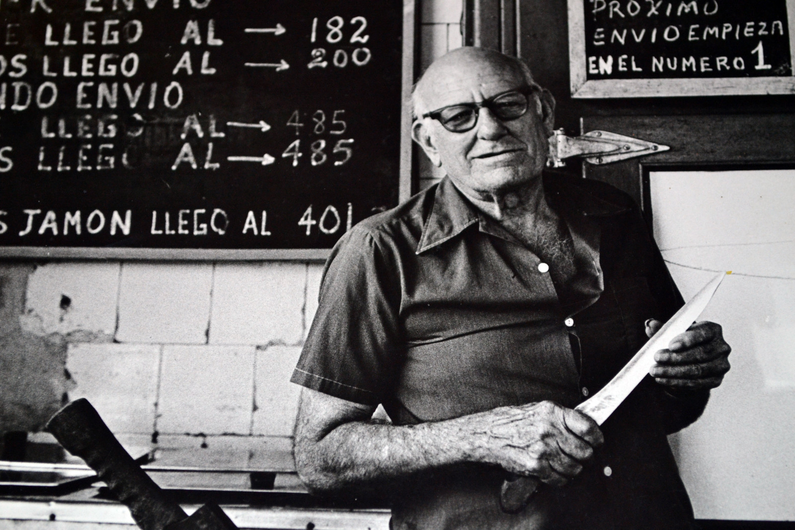Original TITO ALVAREZ Fine Art Photograph.Signed.Carnicero.Cuban Butcher.Signed
