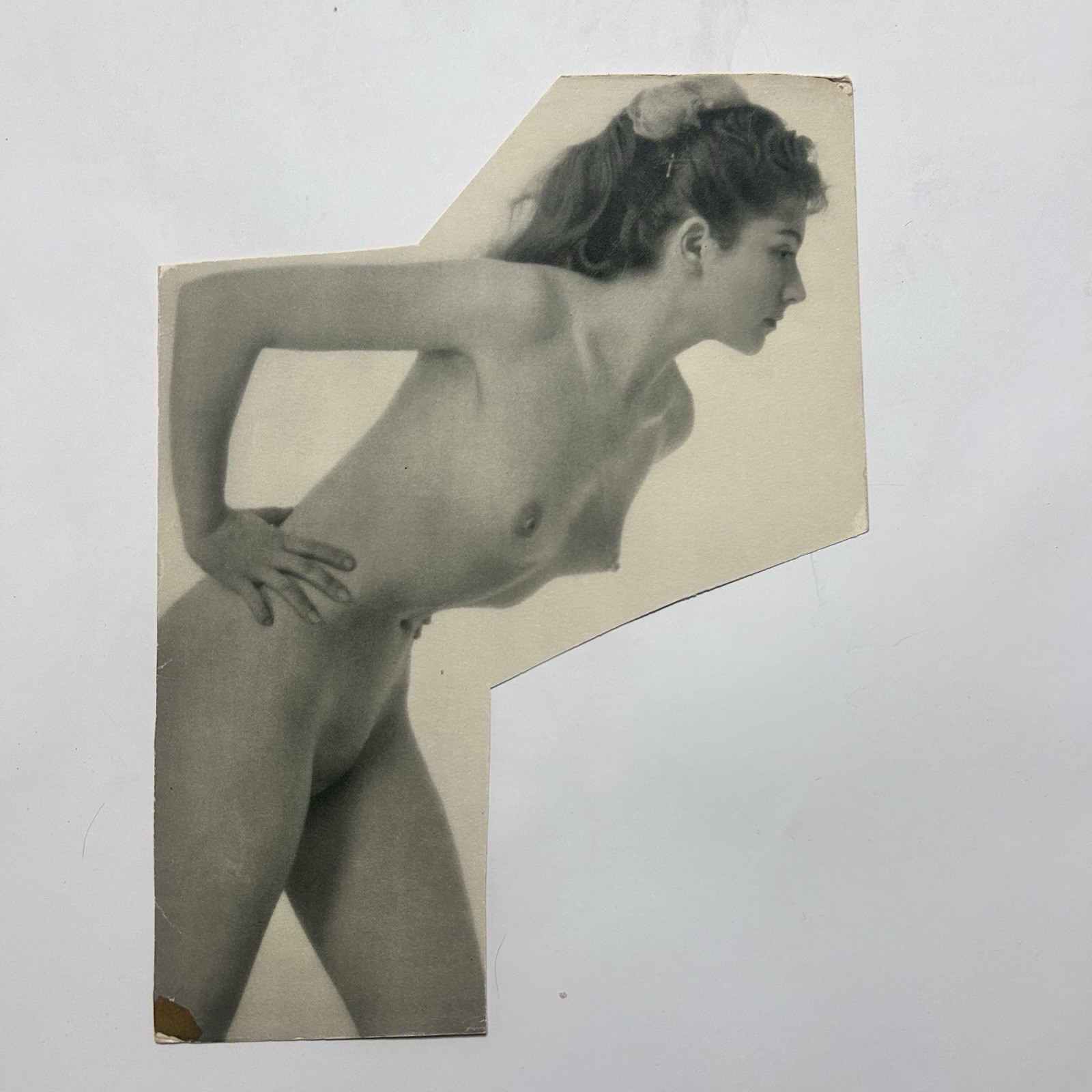 Vintage 20th Century Studio Women’s Art Nude Photography Print BN 20×30