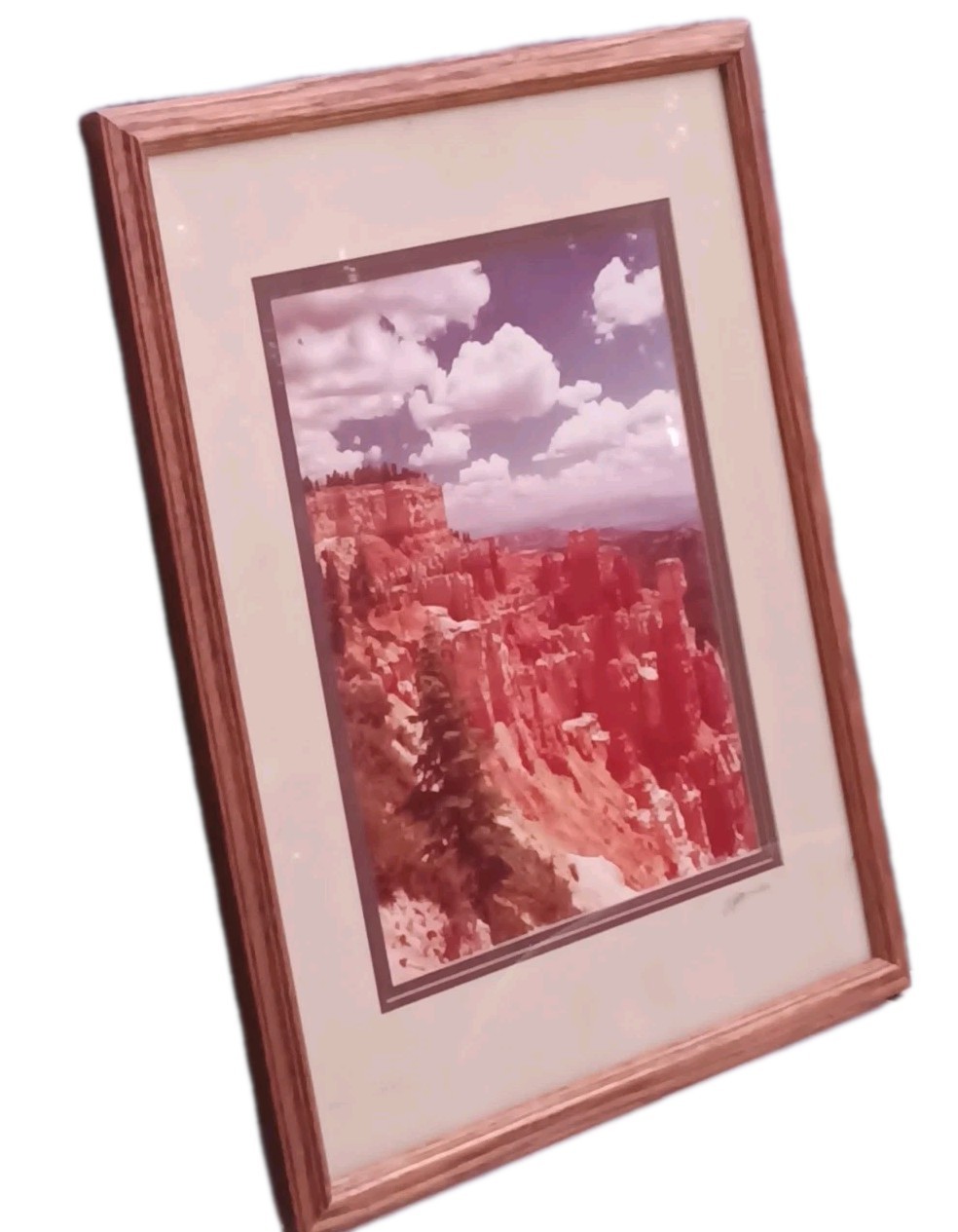John Gravrillis Original Photograph Framed Art Bryce Canyon Utah 18in x23in