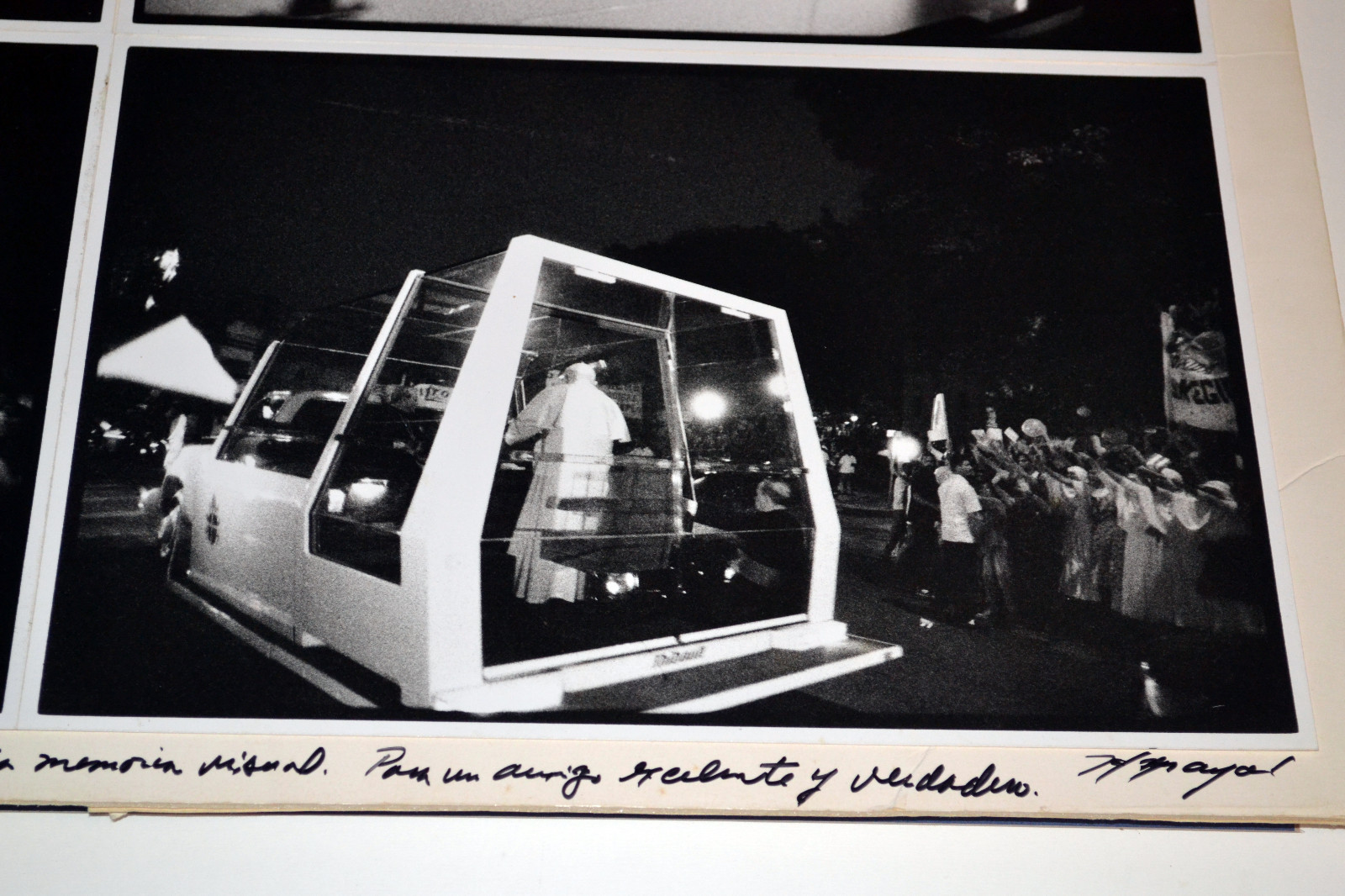 Humberto MAYOL Fine art Photograph.Pope John Paul II visit Cuba.Papa Juan Pablo