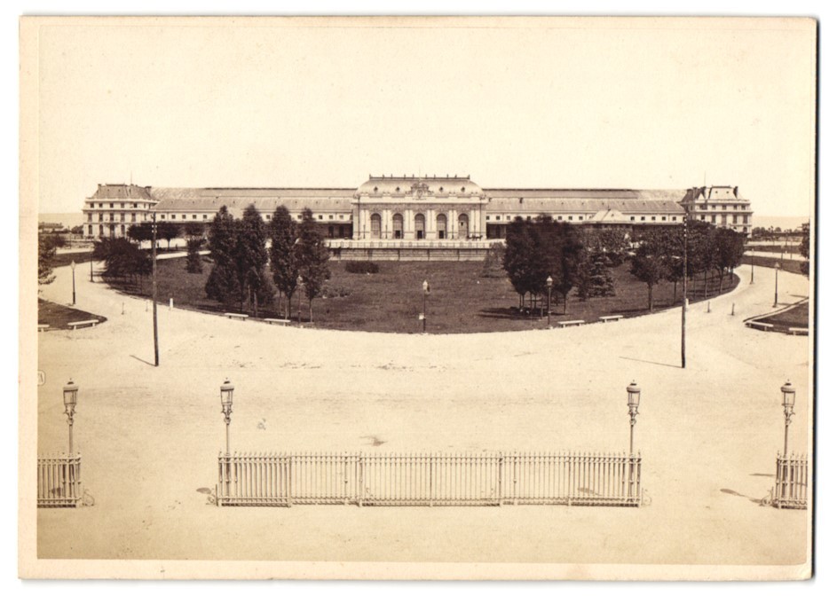 Photograph Giacomo Brogi, Firenze, view Milan, view to the Central Railway