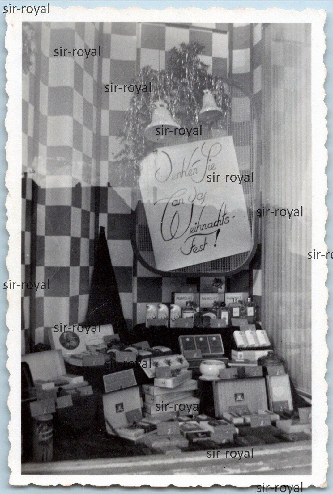 Soap Shop Window Shop Shop – Palmolive – Odol – Professional Work – Photo 6x9cm