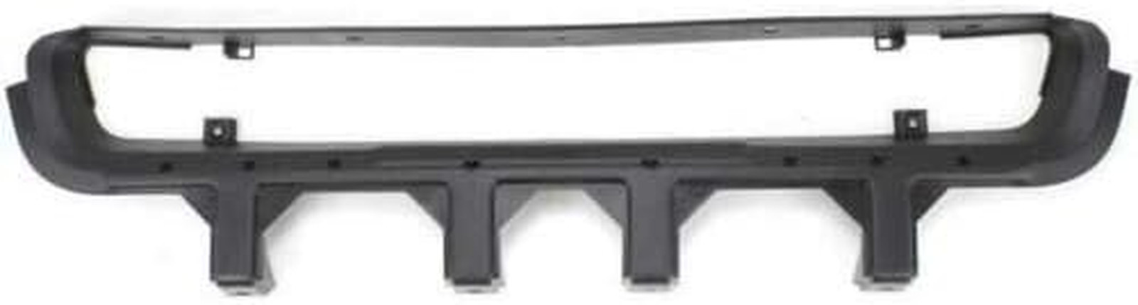 Front Bumper Lower Valance with Tow Hook Holes + Center Trim for 2004-2005 Ford