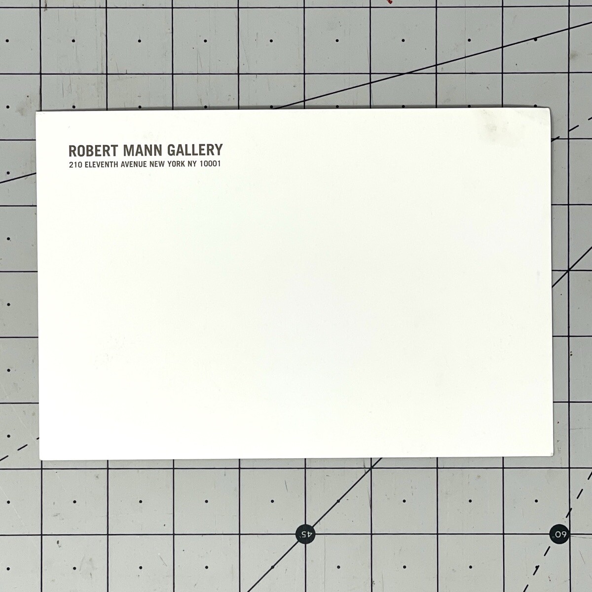 Aaron Siskind (1903-1991) Art Announcement Card 2008 Robert Mann Gallery
