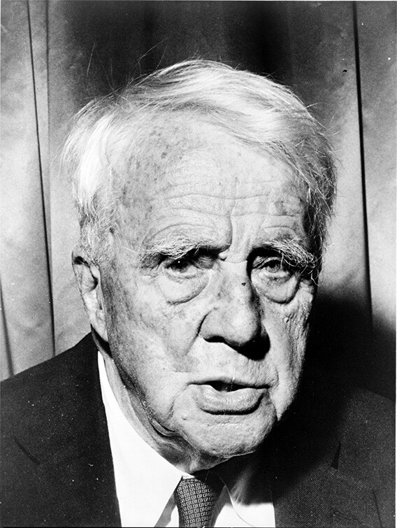 Robert Frost Photograph – Vintage Photo from 1961