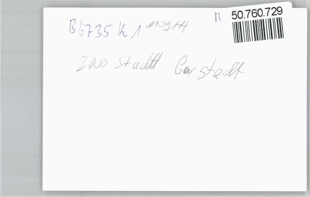 50760729 – 2000 Garstedt Memorial