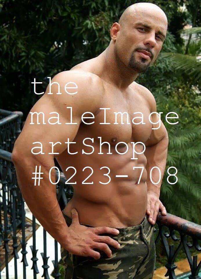 MALE PORTRAIT #0223-708- free shipping in usa
