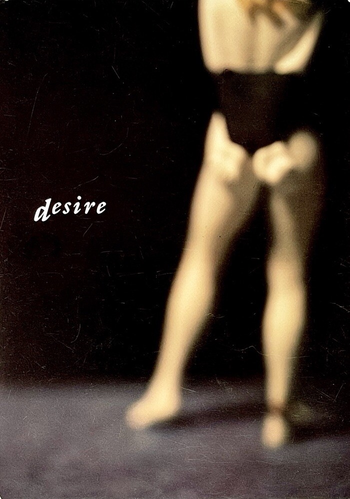 David Levinthal (b. 1949) Art Announcement Card 1991 – Desire
