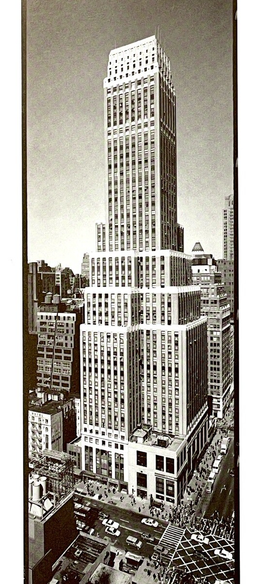 Horst Hamann (b. 1958) Art Photo Print Card – Nelson Tower NYC New York