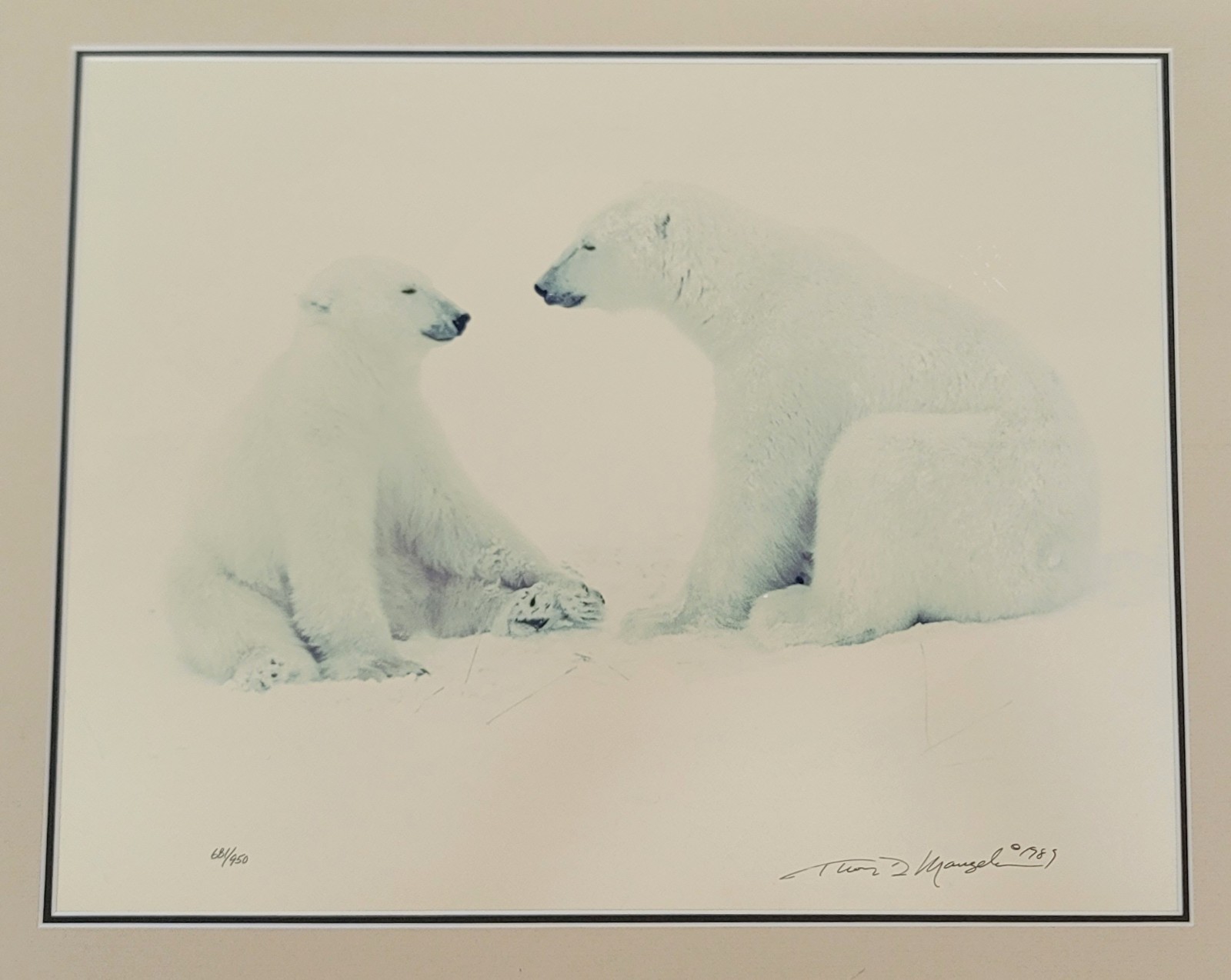 THOMAS MANGELSON – Polar Expressions Limited Edition Photograph #681/950, 11×14″