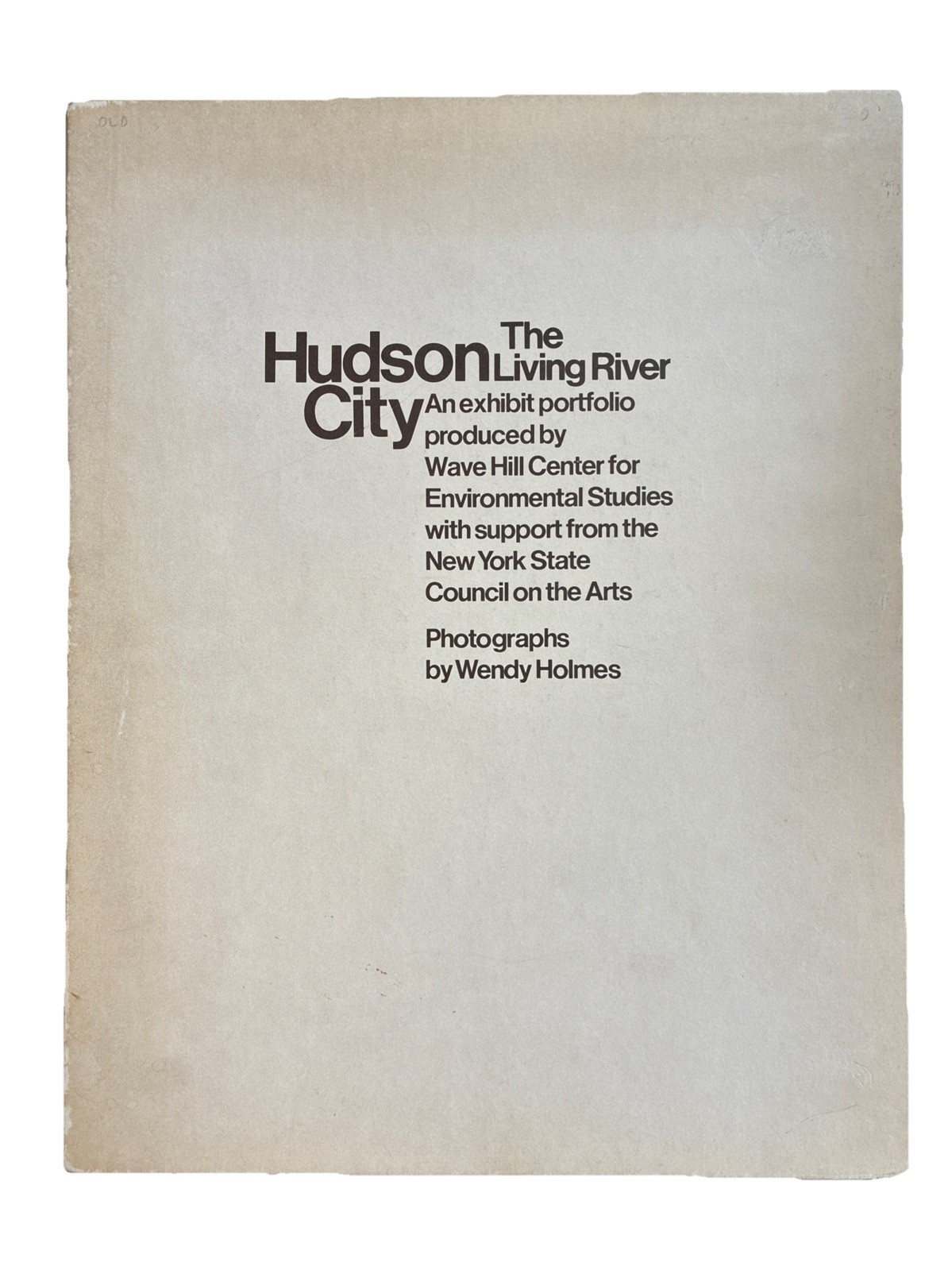 Hudson City NYC WTC River – 40 Unbound b/w Photographic Plates Framing (1973)