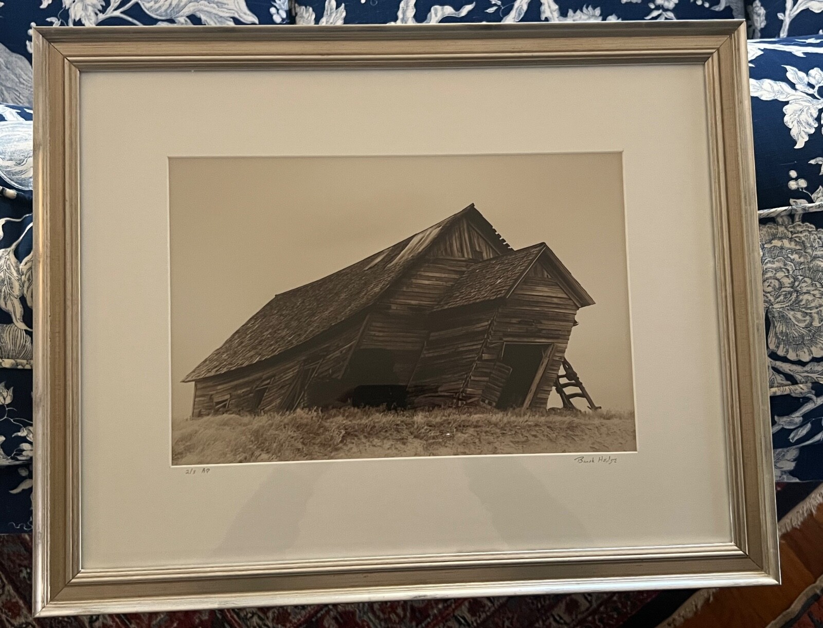 Brook Hedge Original Fine Art Photography Barn Rural America Lewes & Sandwich NH