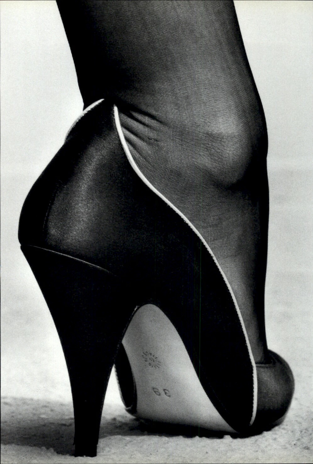 1992 1983 Helmut Newton Ladies’ High Heel Shoe Close Up Art Photo Gravure