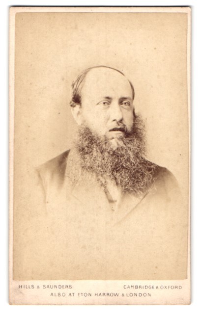 Photograph Hills & Saunders, Cambridge, Portrait of a Bearded Man
