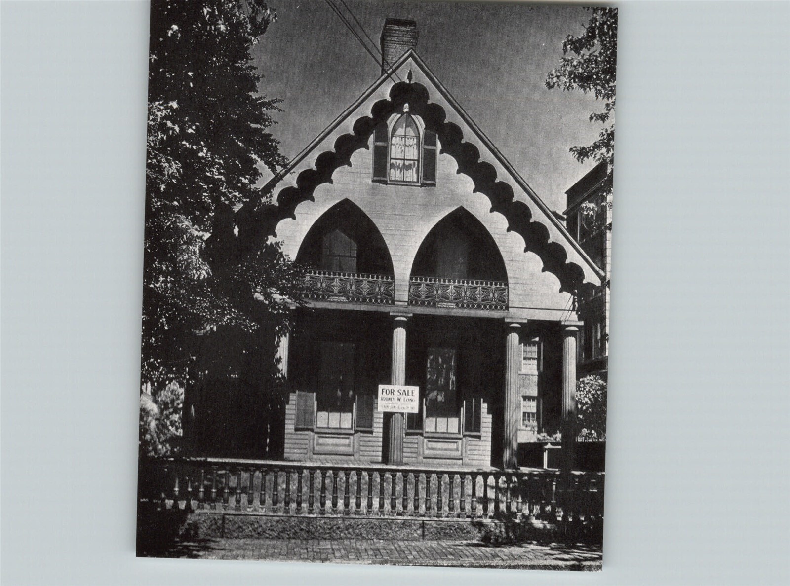 1938 Walker Evans Americana Wooden Gothic House Massachusetts Photo Gravure